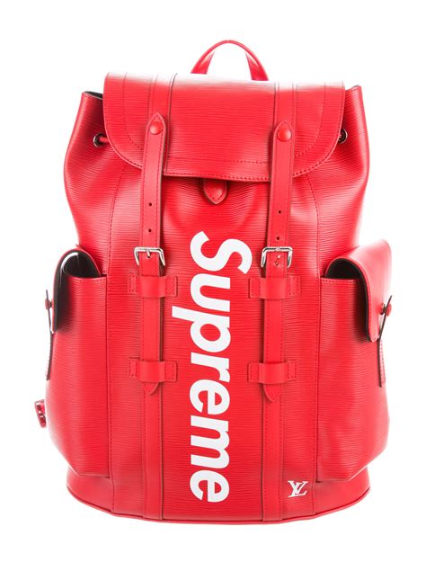 louis vuitton supreme backpack made in italy